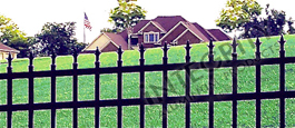 aluminum fencing commercial fence aluminum fences